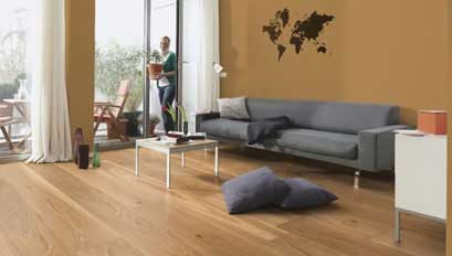 Boen Aminoso Oak Engineered Flooring, Matt Lacquer