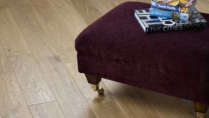 Kersaint Cobb Solid Oak Flooring, Rustic, Brushed, Lacquered